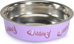 Bļoda BELLA nerūsējošā tērauda ar gumiju 10cm/150ml