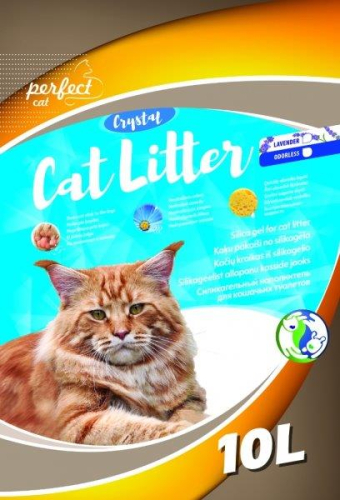 Pefect Cat SILIKONA SMILTIS KAĶIEM 10L AR LAVANDU