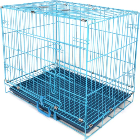 Pet Clean Dog/Puppy Cages - saliekamais metāla būris 107cm