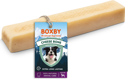 Boxby Cheese Bone košļājamais siera kauls Medium
