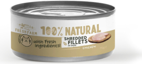Prefera PF Fresh Farm CAT Shredded fillets in sauce with chicken 70 gr