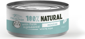 Prefera PF Fresh Farm CAT Mousse with white fish and chicken 85 gr