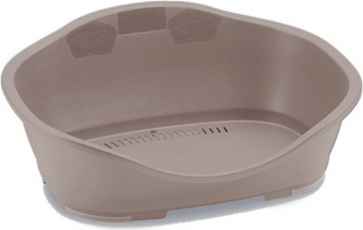 Stefanplast Guļamvieta suņiem SLEEPER 4 (gaiši peleki/roza)