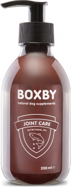 BOXBY NUTRITONAL OIL JOINT CARE 250ML - UZTURA BAGĀTINĀTĀJS LOCĪTAVĀM (AR LAŠA EĻĻU) 250ML